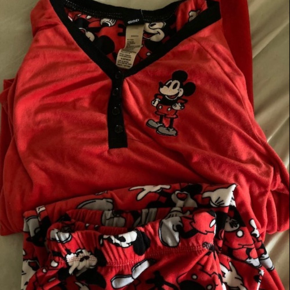 Mickey Mouse Pajama's Size Large